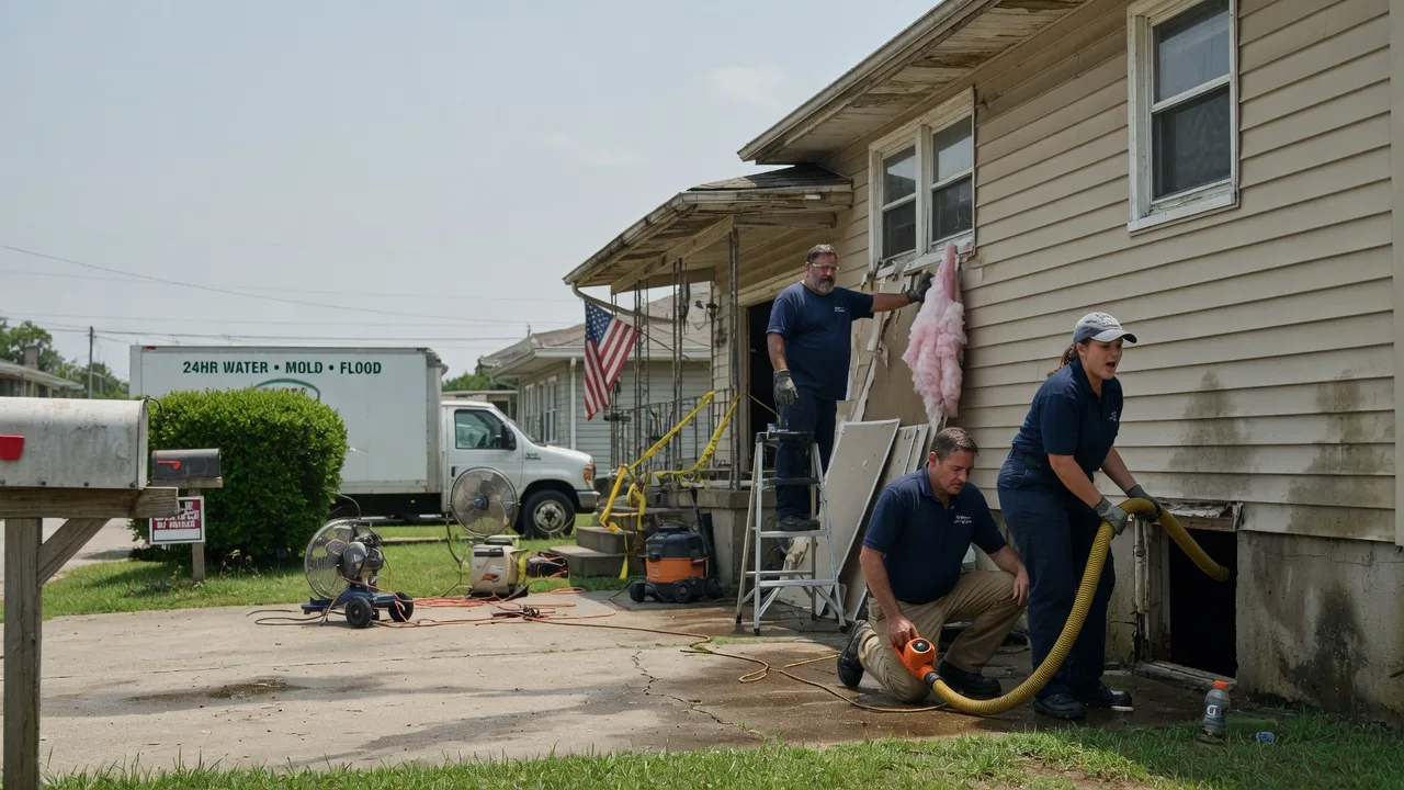 Water Damage Repair in Red Bay, AL near me